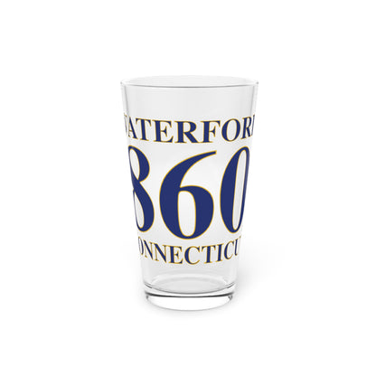 Waterford 860 Connecticut Pint Glass, 16oz