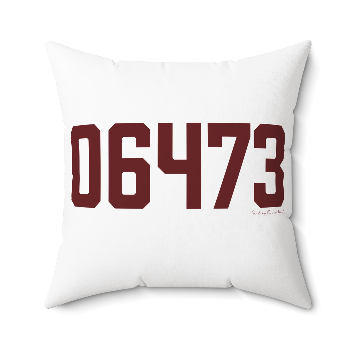 06473 North Haven Connecticut Zip Code Polyester Square Pillow