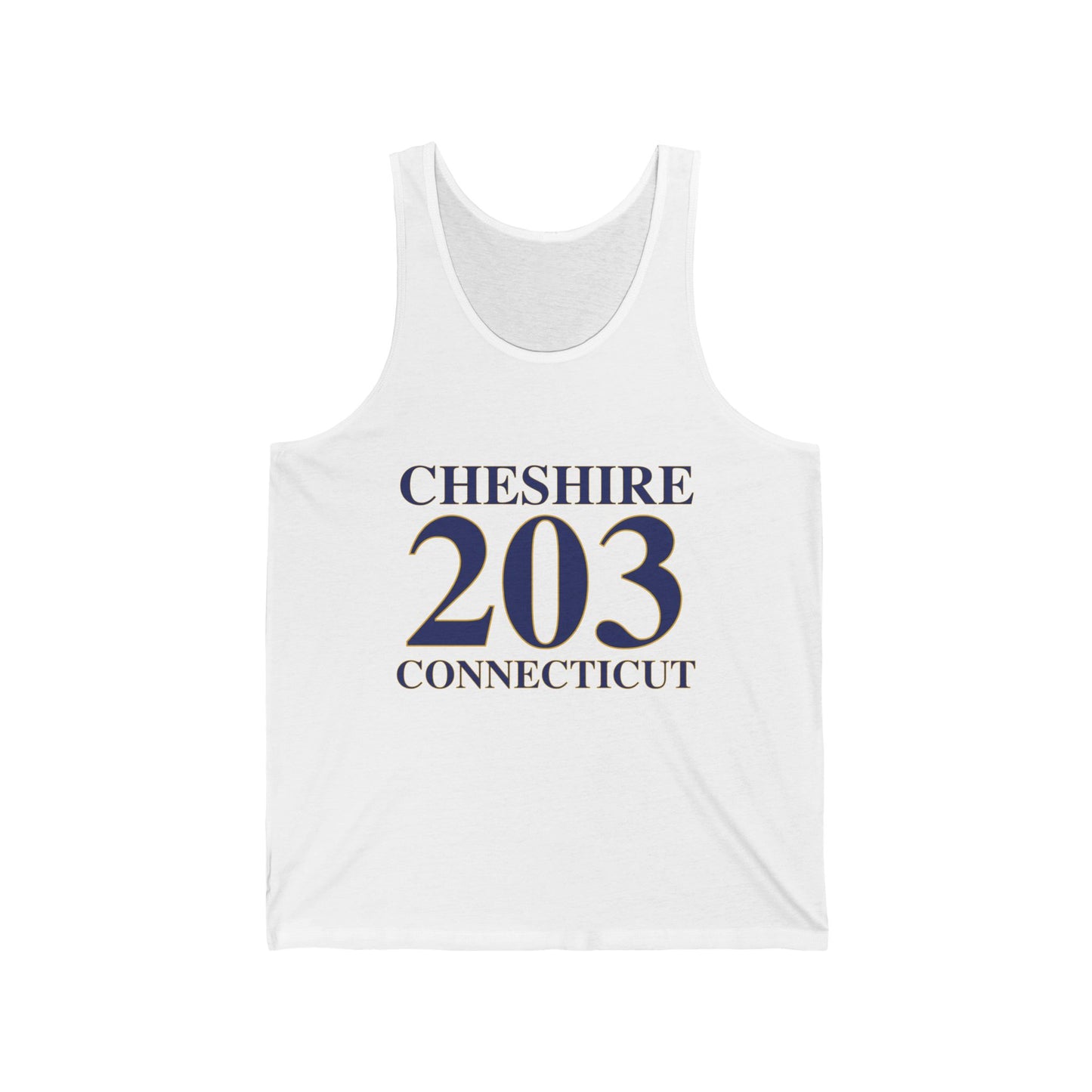 Cheshire 203 Connecticut Unisex Jersey Tank