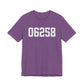 06258 Pomfret CT Zip Code Unisex Jersey Short Sleeve T-Shirt