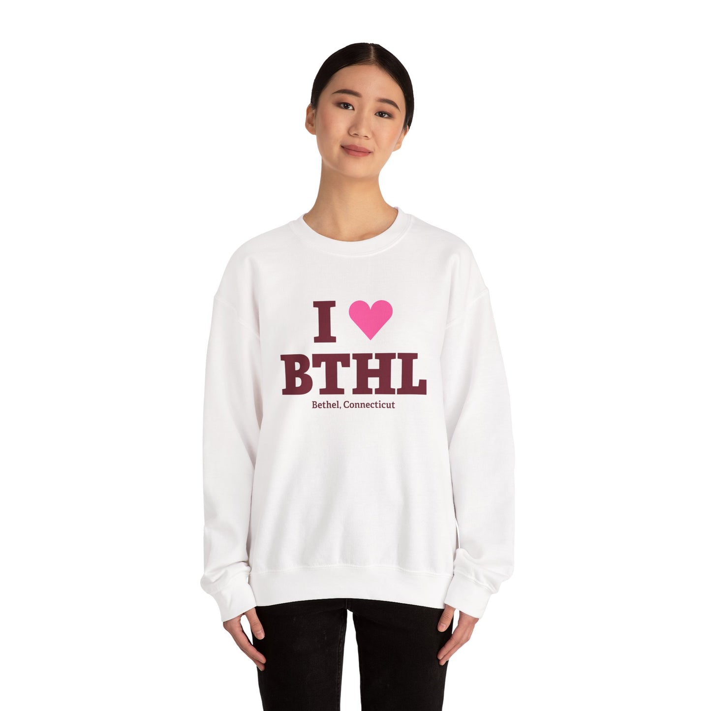 I Heart BTHL Unisex Heavy Blend™ Crewneck Sweatshirt