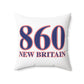 860 New Britain Red, White & Blue Spun Polyester Square Pillow