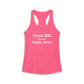Sasco Hill is My Happy Place Women's Ideal Racerback Tank Top