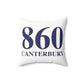 860 Canterbury Spun Polyester Square Pillow