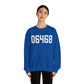 06468 Monroe Connecticut Zip Code Unisex Heavy Blend™ Crewneck Sweatshirt