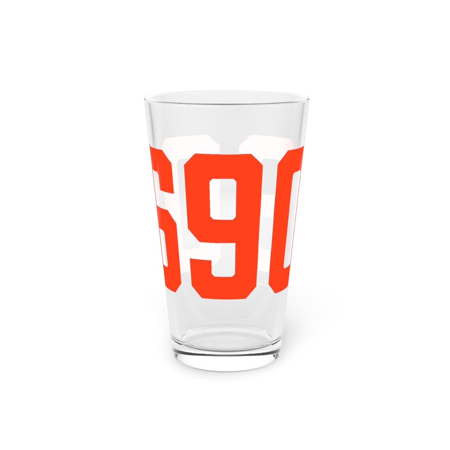 06902 Stamford Connecticut Zip Code Pint Glass, 16oz