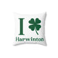 I Clover Harwinton Spun Polyester Square Pillow