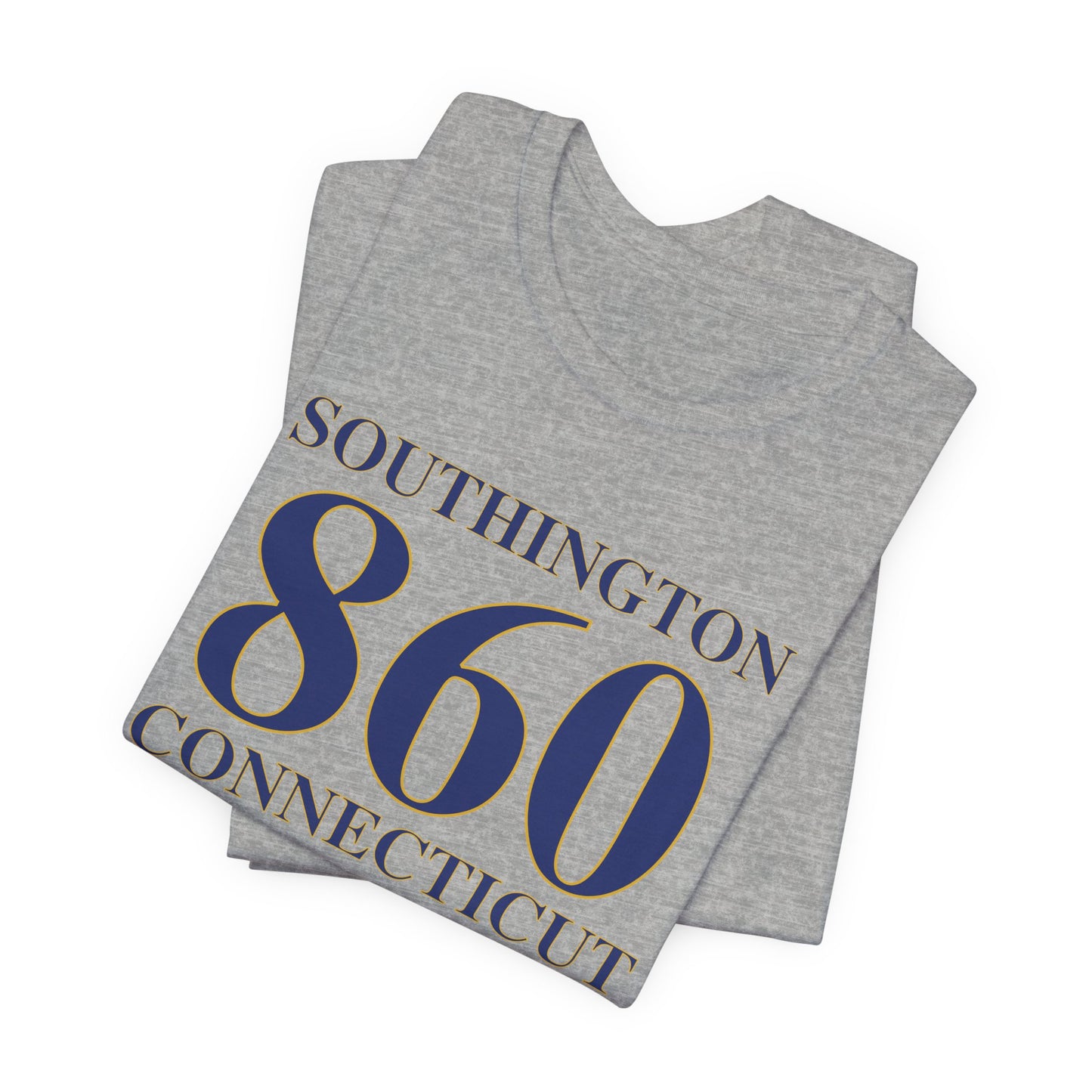 Southington 860 Connecticut Unisex Jersey Short Sleeve Tee