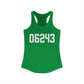 06243 Killingly  CT Zip Code Women's Ideal Racerback Tank Top