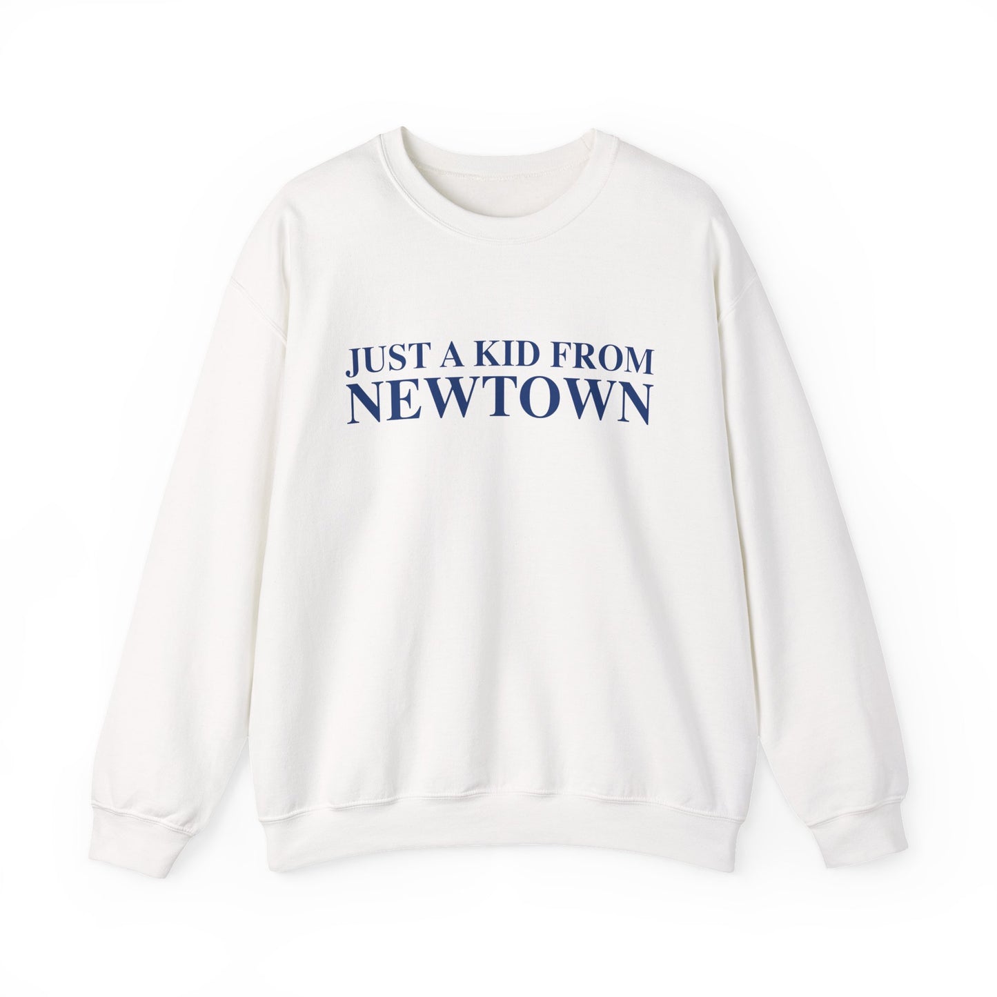 Just a kid from Newtown Unisex Heavy Blend™ Crewneck Sweatshirt