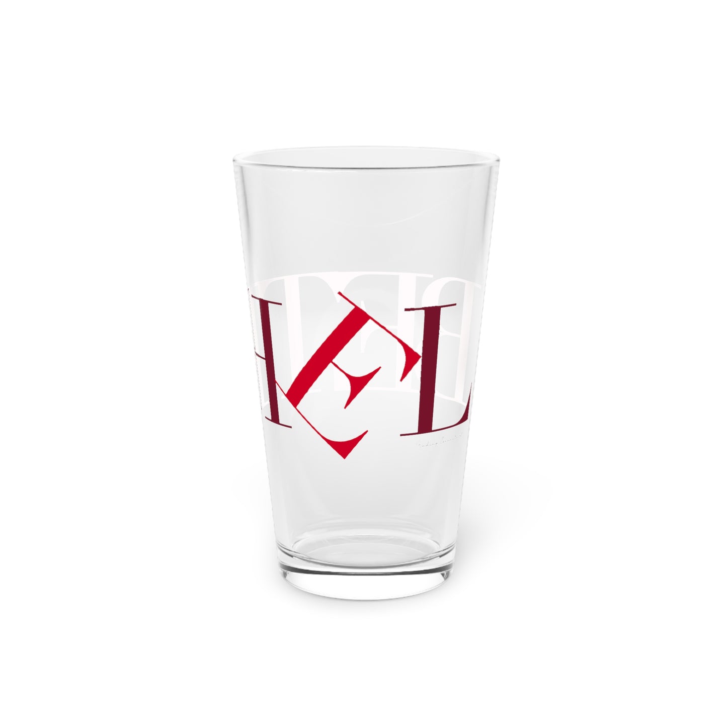41 Tilt Bethel Pint Glass, 16oz