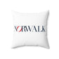 41 Tilt Norwalk Spun Polyester Square Pillow