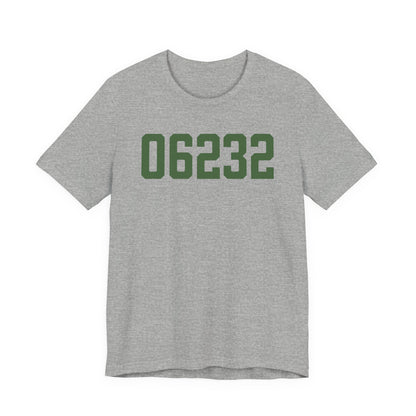 06232 Andover Connecticut Zip Code Unisex Jersey Short Sleeve T-Shirt