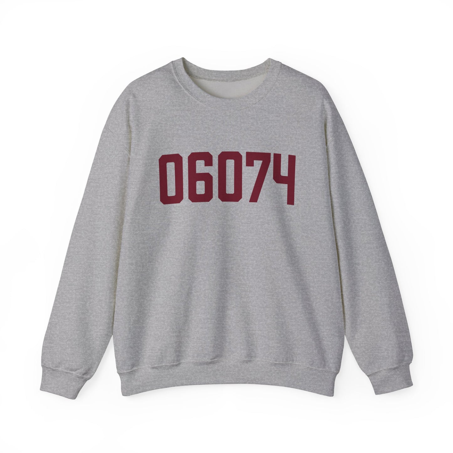 06074 - South Windsor Connecticut Zip Code Unisex Heavy Blend™ Crewneck Sweatshirt