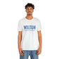 Wilton Born & Raised Unisex Jersey Short Sleeve Tee