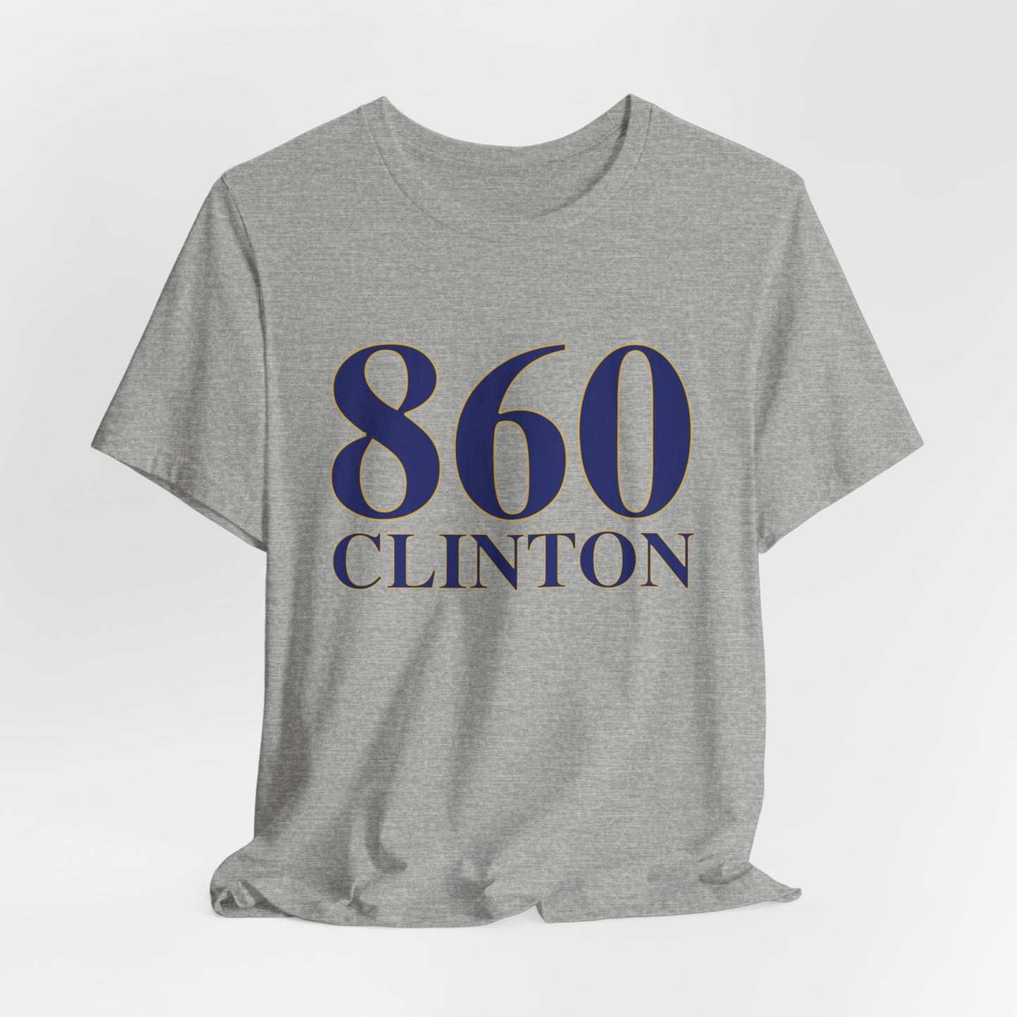 860 Clinton Unisex Jersey Short Sleeve Tee