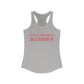 Just a kid from Hamden Women's Ideal Racerback Tank