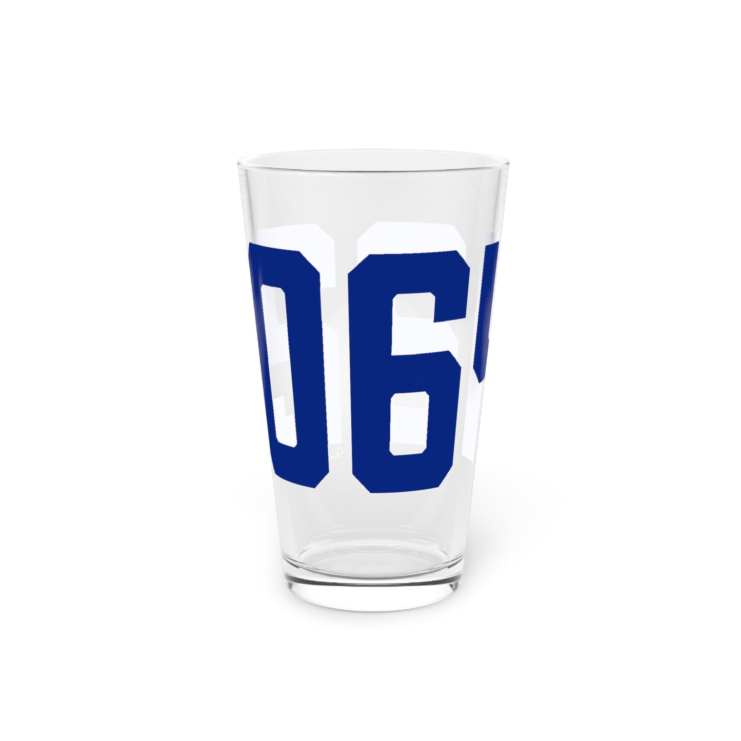 06422 Durham Connecticut Zip Code Pint Glass, 16oz