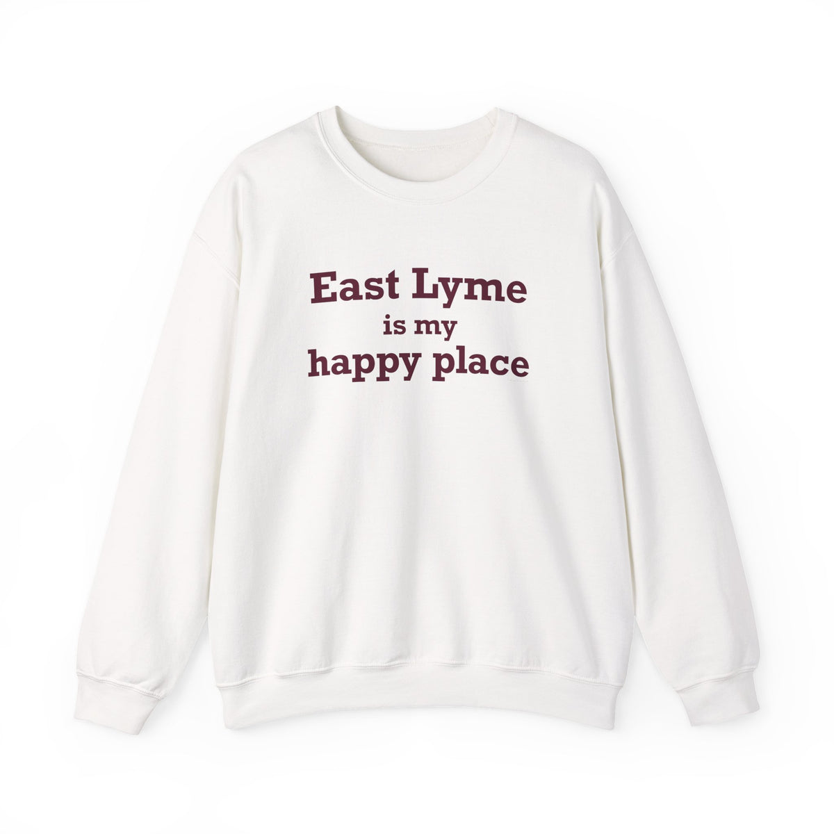 East Lyme is My Happy Place Unisex Heavy Blend™ Crewneck Sweatshirt