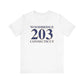 Woodbridge 203 Connecticut Unisex Jersey Short Sleeve T-Shirt