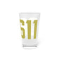 06611 Trumbull Connecticut Zip Code Pint Glass, 16oz