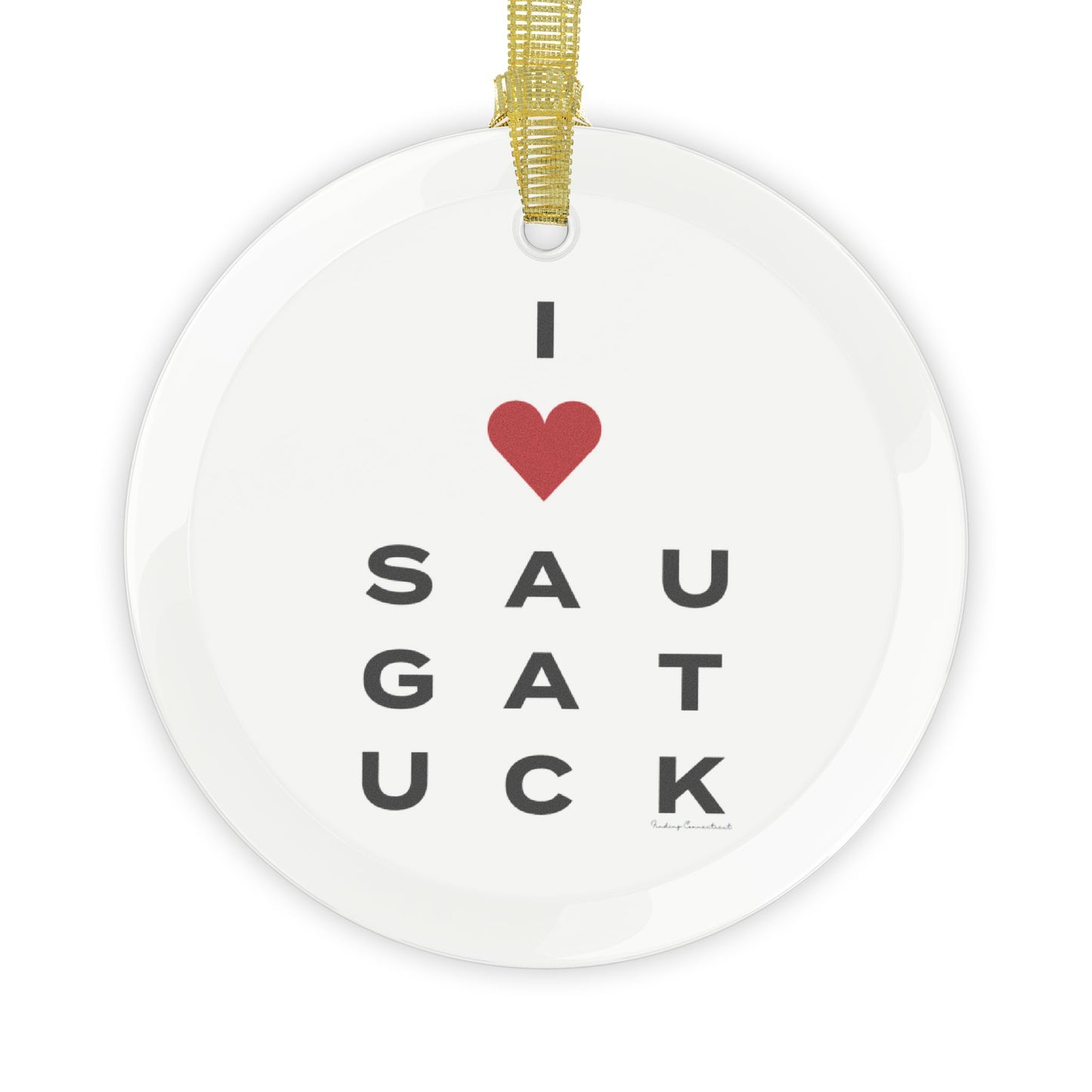 Saugatuck Vision Glass Ornaments
