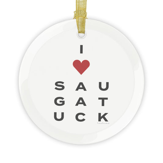 Saugatuck Vision Glass Ornaments