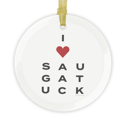 Saugatuck Vision Glass Ornaments