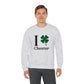 I Clover Chester Unisex Heavy Blend™ Crewneck Sweatshirt