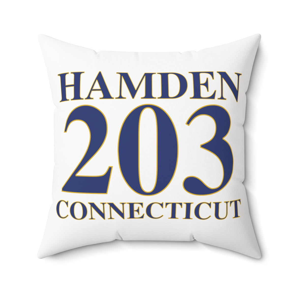 Hamden 203 Connecticut Polyester Square Pillow