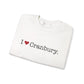 I Heart Cranbury. Unisex Heavy Blend™ Crewneck Sweatshirt