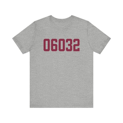 06032 Farmington Connecticut Zip Code Unisex Jersey Short Sleeve T-Shirt