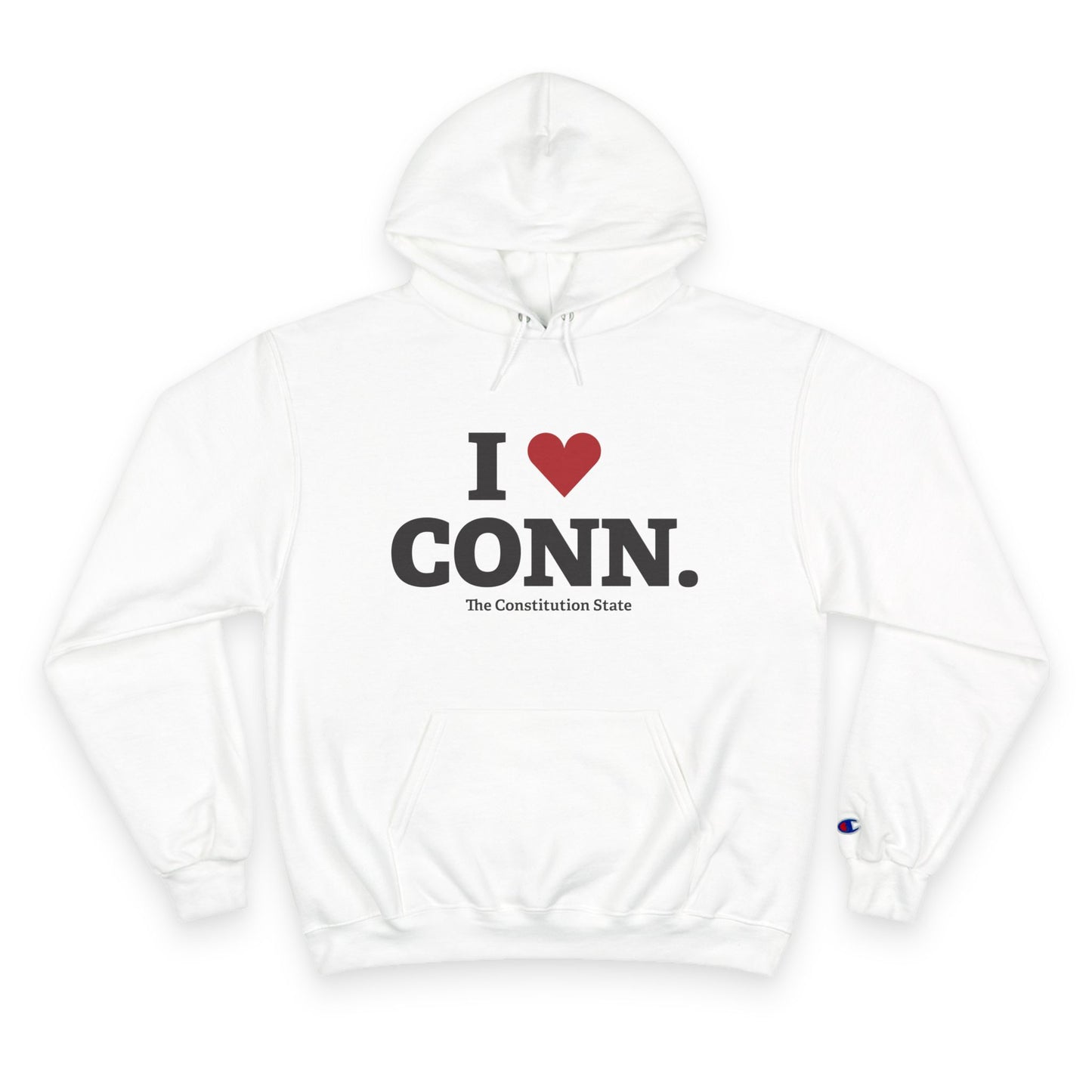 I Heart CONN. Champion Hoodie