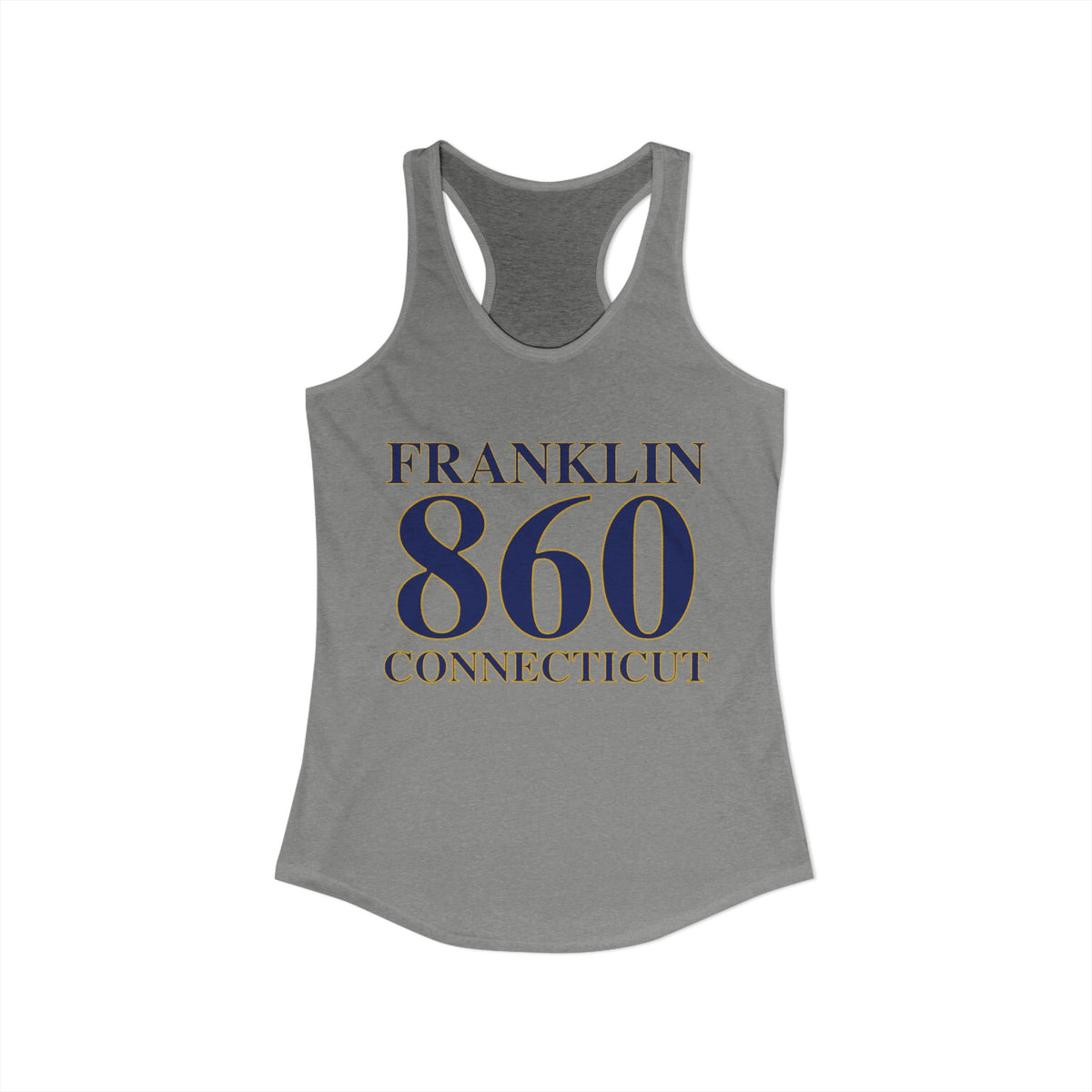 Franklin 860 Connecticut Women's Ideal Racerback Tank Top