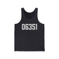06351 Lisbon CT Zip Code Unisex Jersey Tank Top