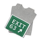 Vintage Exit 63 WCP Sign Unisex Jersey Short Sleeve T-Shirt