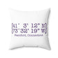 Stamford Coordinates Spun Polyester Square Pillow