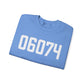 06074 - South Windsor CT Zip Code  Unisex Heavy Blend™ Crewneck Sweatshirt