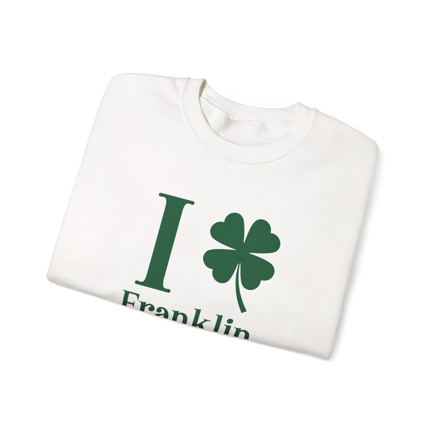 I Clover Franklin Unisex Heavy Blend™ Crewneck Sweatshirt