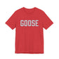 Goose Zip Code Gray & Purple Unisex Jersey Short Sleeve T-Shirt