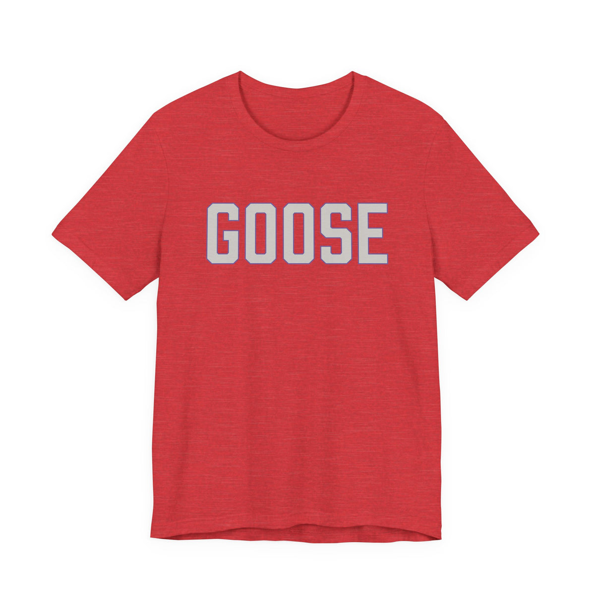 Goose Zip Code Gray & Purple Unisex Jersey Short Sleeve T-Shirt