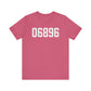 06896 Redding CT Zip Code Unisex Jersey Short Sleeve T-Shirt