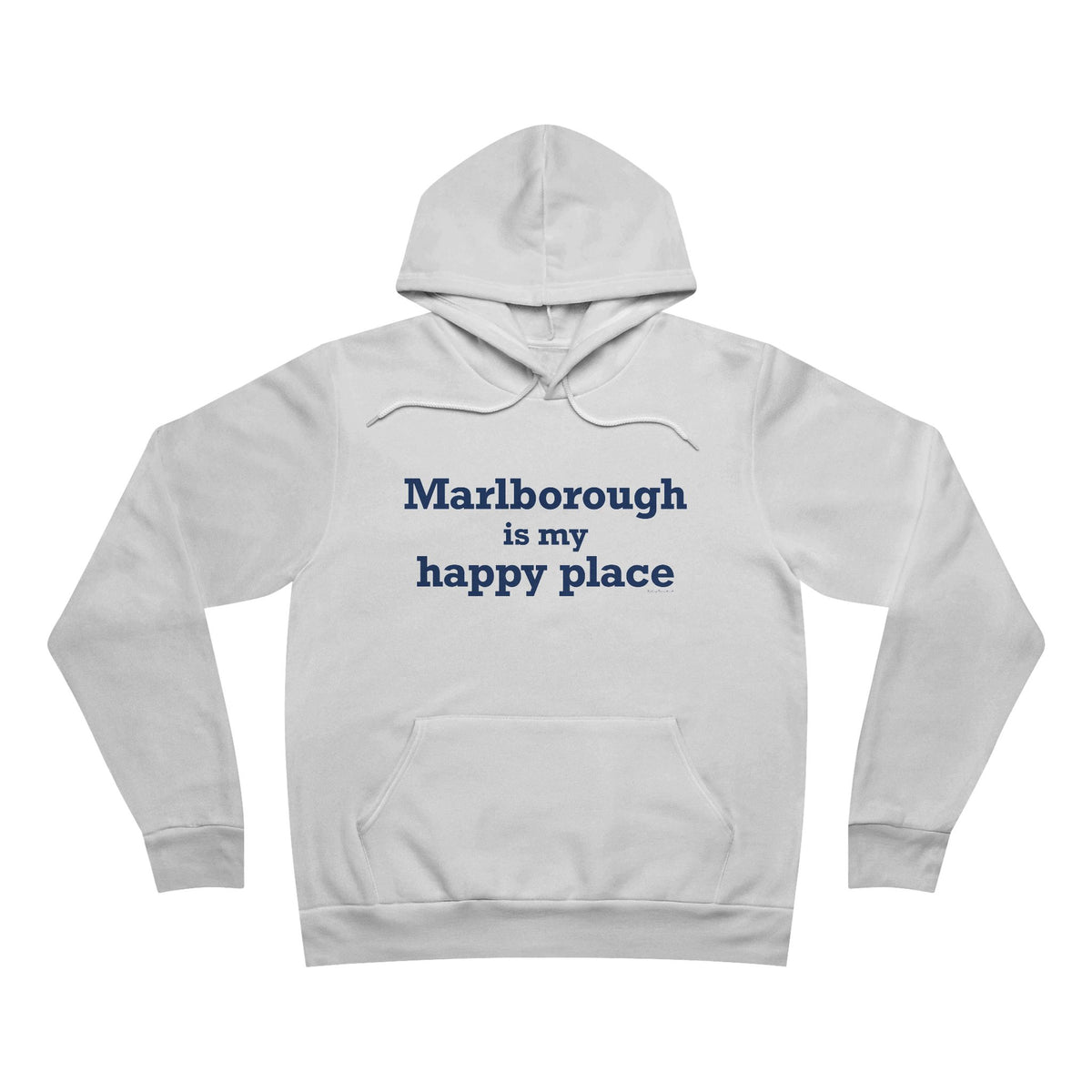 Marlborough is My Happy Place Unisex Sponge Fleece Pullover Hoodie