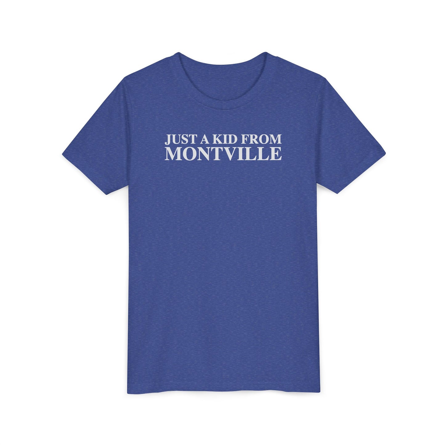 Just a kid from Montville Youth Short Sleeve T-Shirt