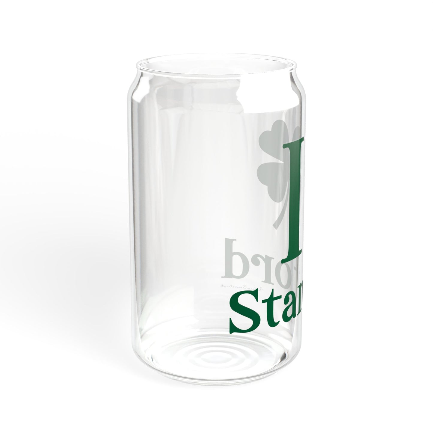 I Clover Stamford Sipper Glass, 16oz
