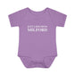 Just a kid from Milford Infant Baby Rib Bodysuit