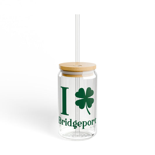 I Clover Bridgeport Sipper Glass, 16oz