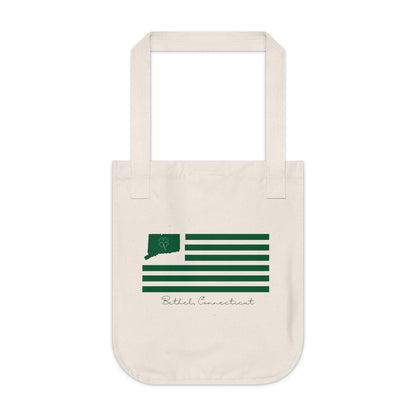 Bethel Connecticut St Patrick’s Day Flag Organic Canvas Tote Bag