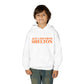 Just a kid from Shelton Youth Heavy Blend Hooded Sweatshirt
