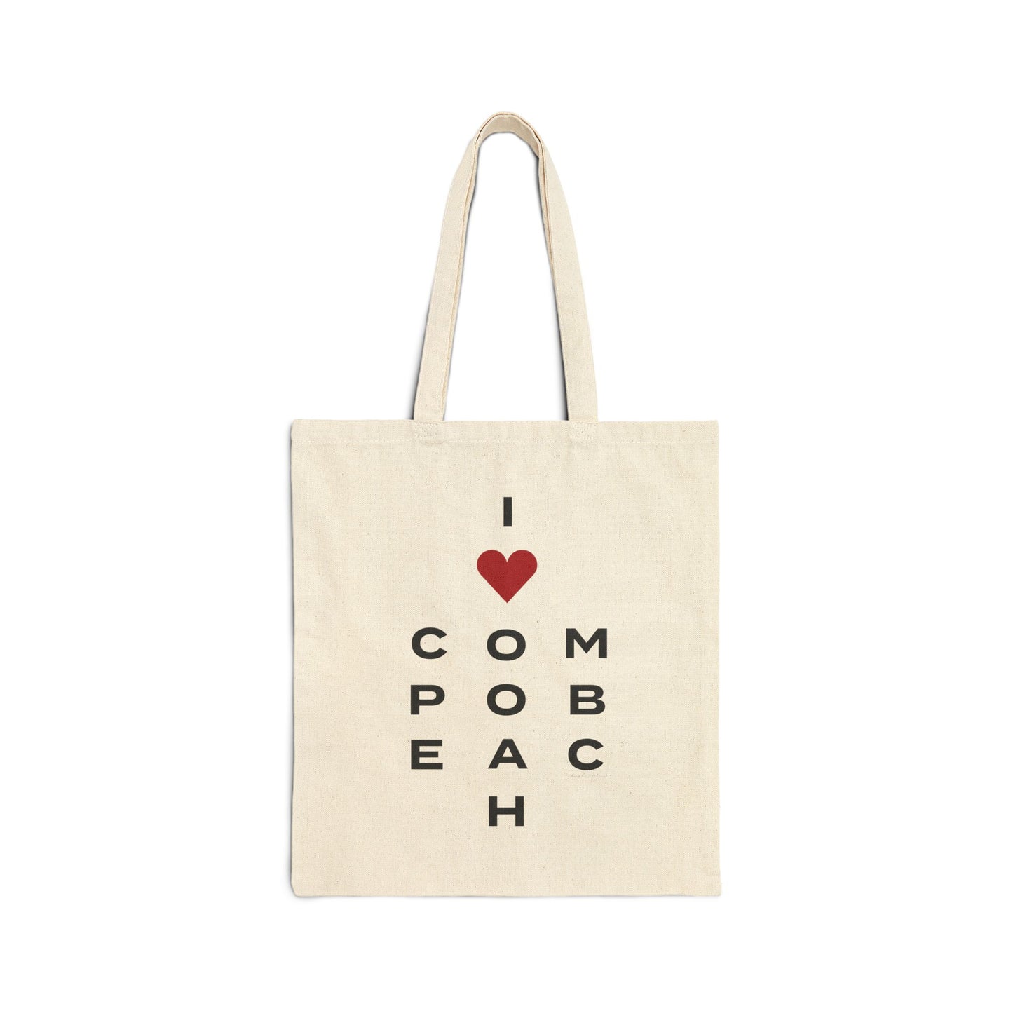 Compo Beach Vision Cotton Canvas Tote Bag